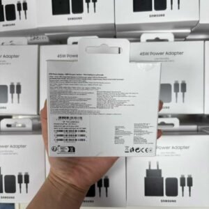 samsung 45w charger +5a cable set